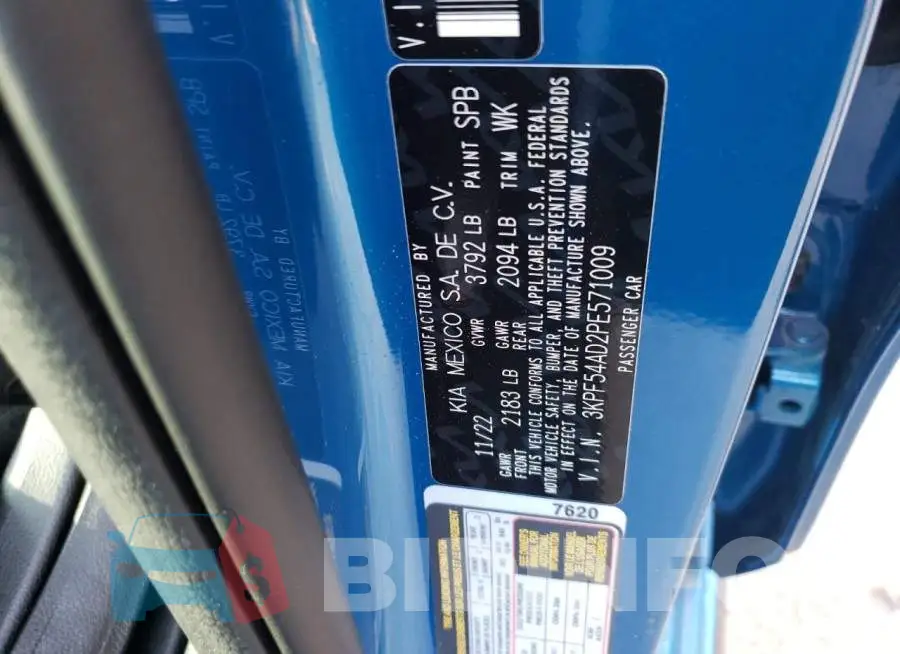 3KPF54AD2PE571009 Photo# 12