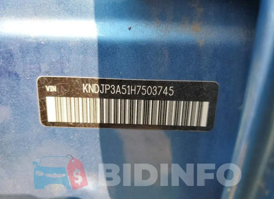 KNDJP3A51H7503745 Photo# 12