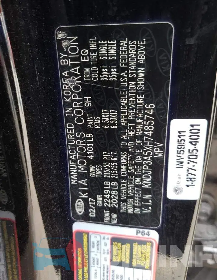 KNDJP3A5XH7485746 Photo# 13