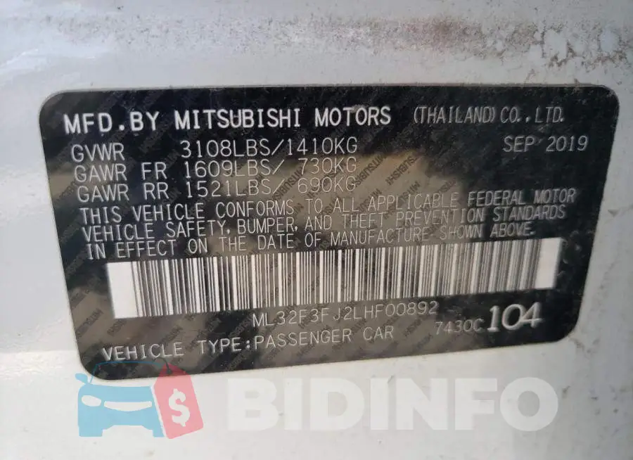 ML32F3FJ2LHF00892 Photo# 13