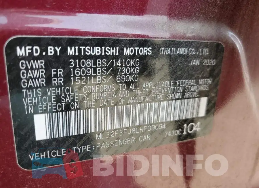 ML32F3FJ8LHF09094 Photo# 12
