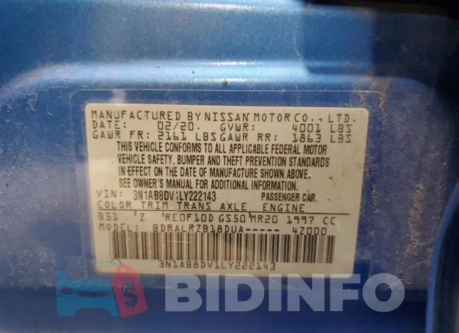 3N1AB8DV1LY222143 Photo# 12