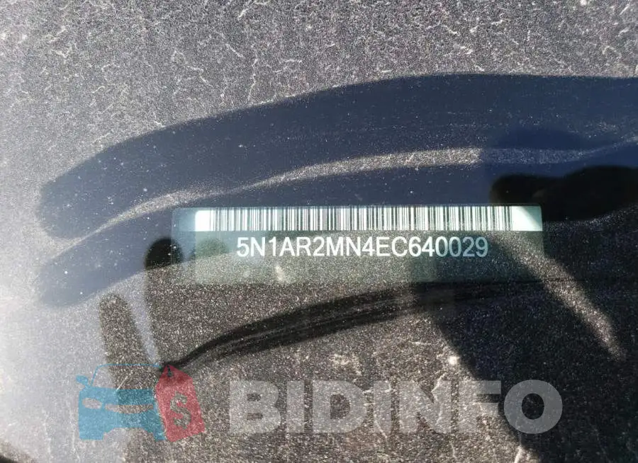 5N1AR2MN4EC640029 Photo# 13