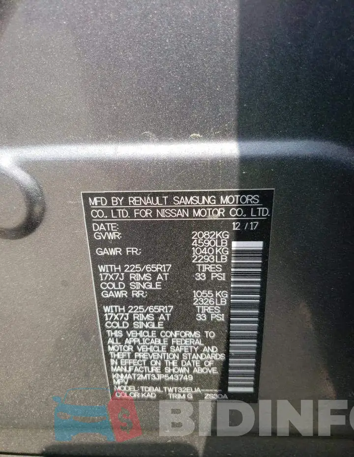 KNMAT2MT3JP543749 Photo# 14