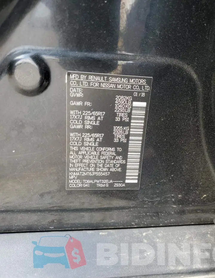KNMAT2MT6JP555457 Photo# 13