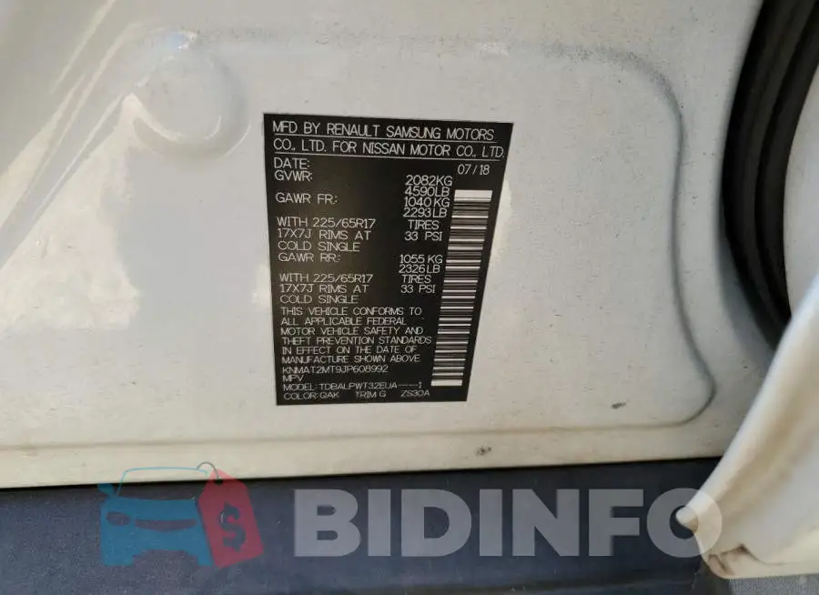 KNMAT2MT9JP608992 Photo# 10