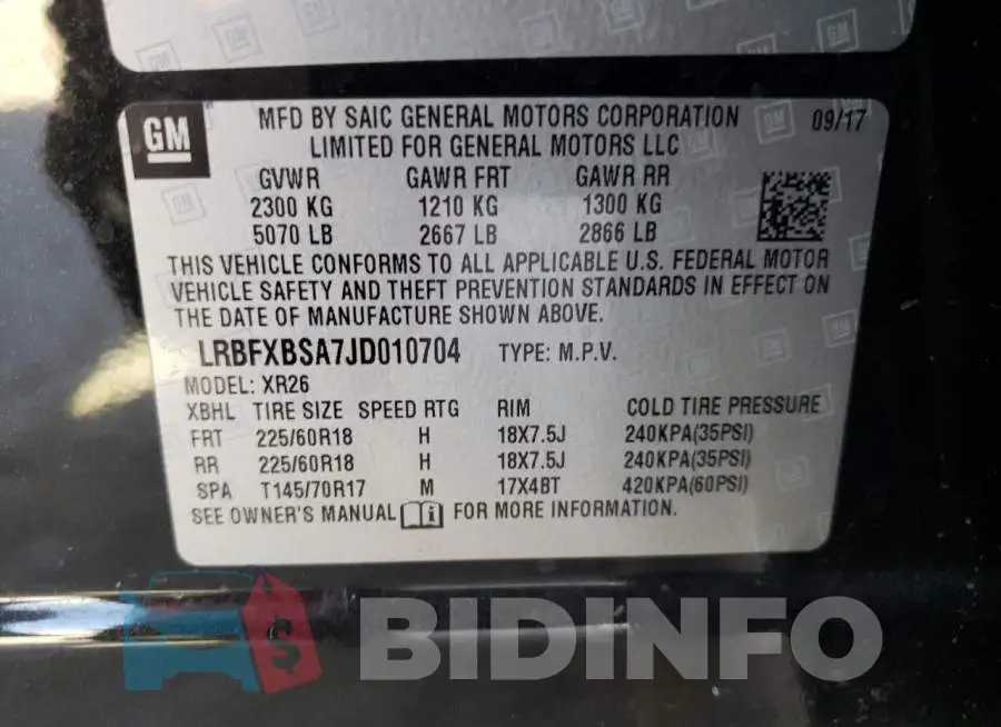LRBFXBSA7JD010704 Photo# 13