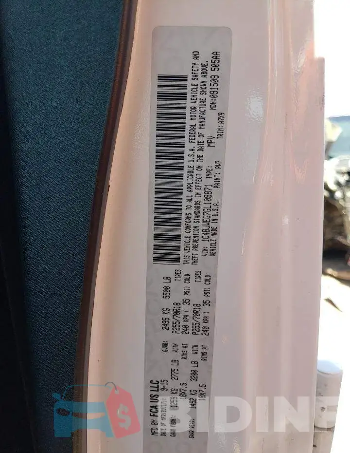 1C4BJWEG7GL109871 Photo# 12