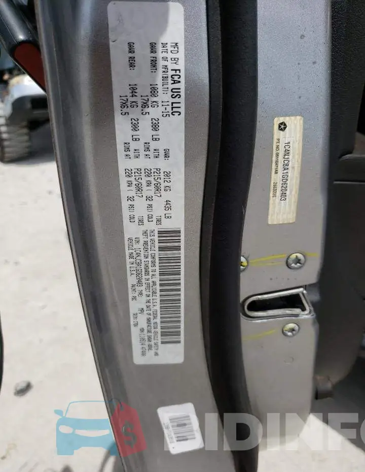 1C4NJCBA1GD620403 Photo# 13