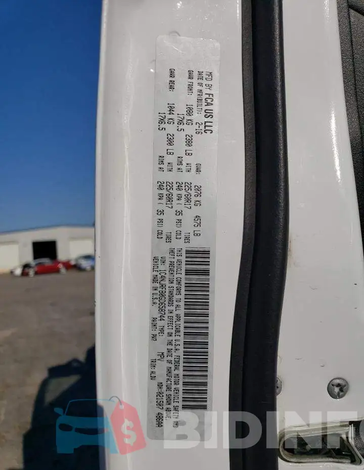 1C4NJRFB0GD658744 Photo# 14