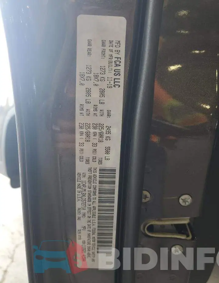 1C4PJMLBXLD572710 Photo# 12