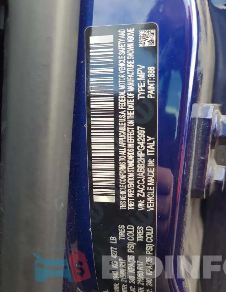 ZACCJABB2HPG42997 Photo# 12
