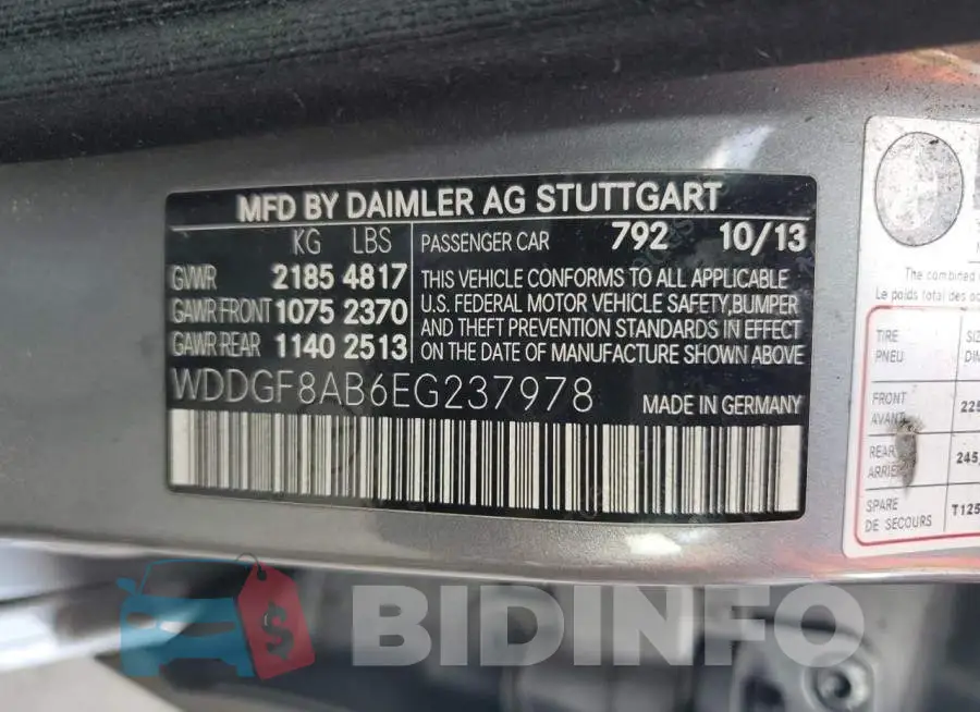 WDDGF8AB6EG237978 Photo# 12