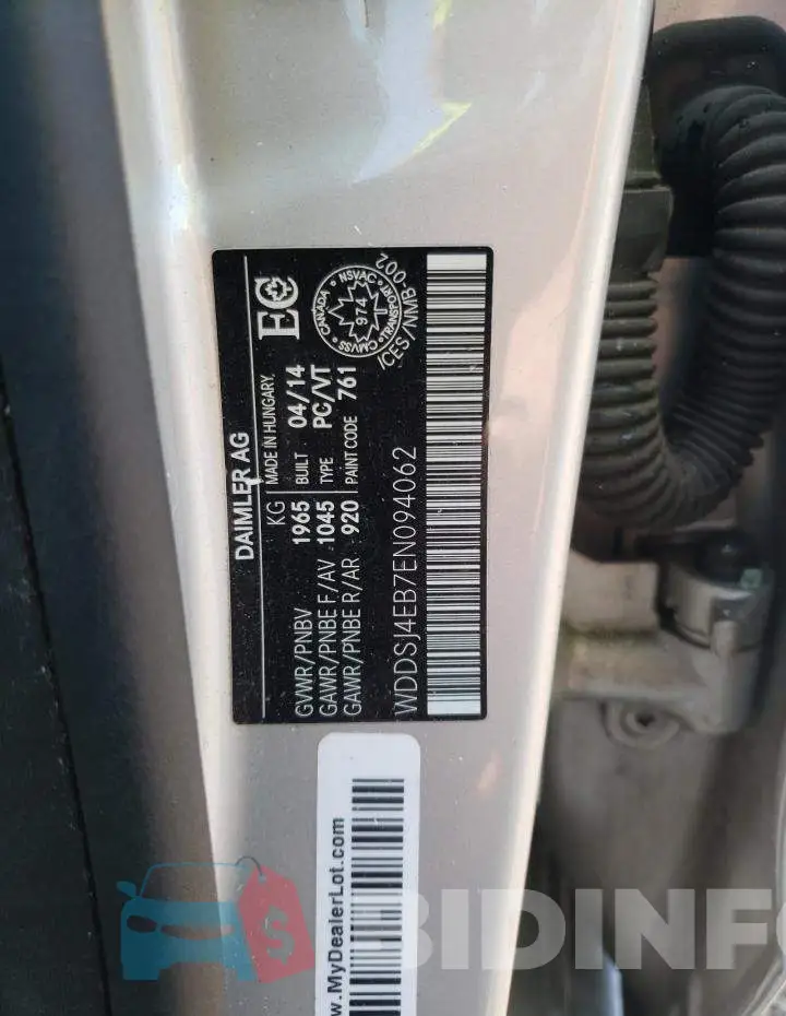 WDDSJ4EB7EN094062 Photo# 12