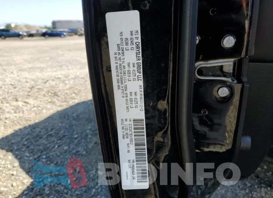 2C3CDXCT8EH185812 Photo# 13