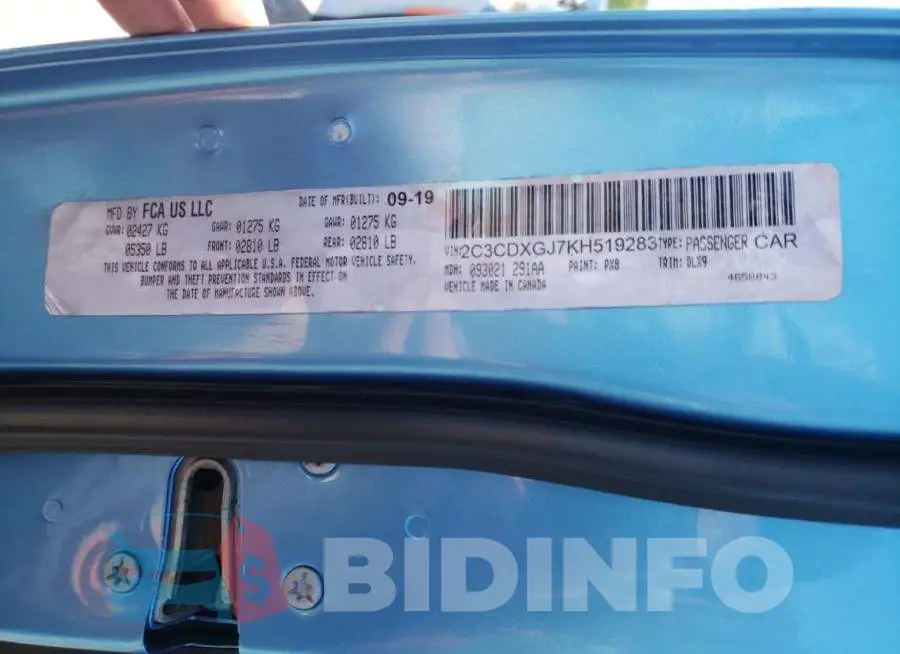 2C3CDXEJ6FH805893 Photo# 12