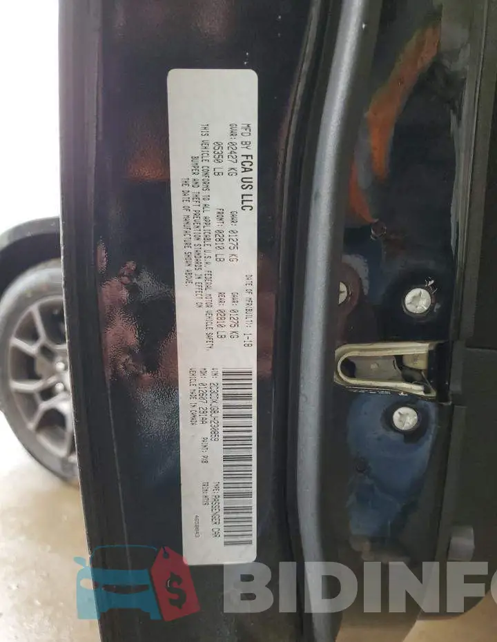 2C3CDXJG8JH230859 Photo# 13