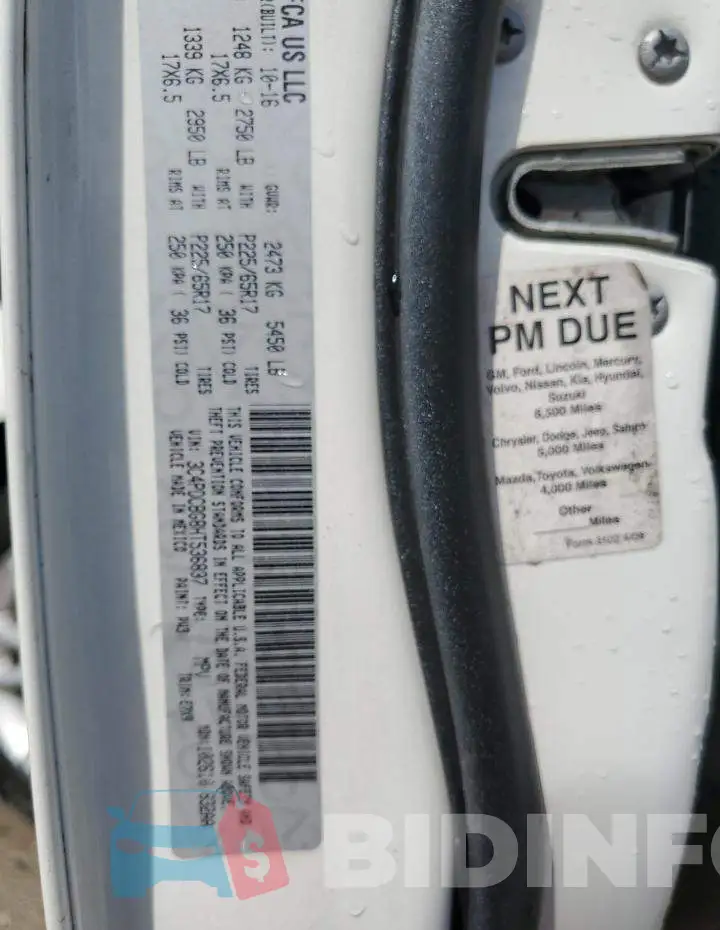 3C4PDCBG8HT536837 Photo# 13