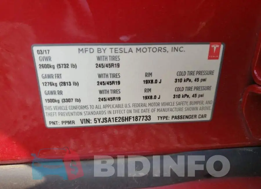 5YJSA1E26HF187733 Photo# 12