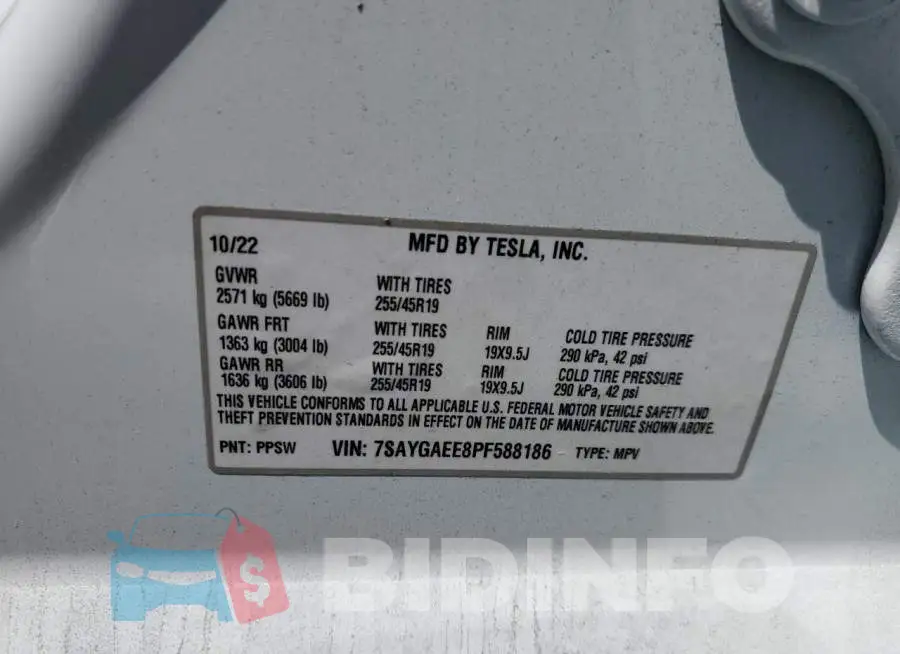 7SAYGAEE8PF588186 Photo# 13