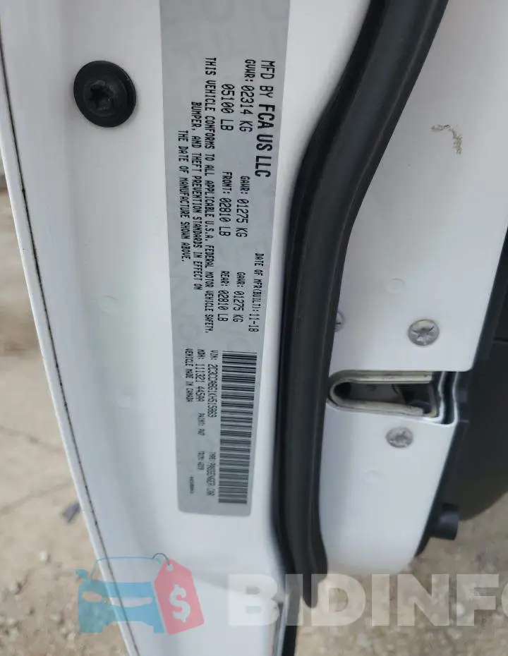 2C3CCABG1KH515869 Photo# 12