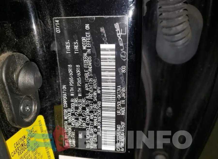 JTJJM7FX6E5087948 Photo# 12