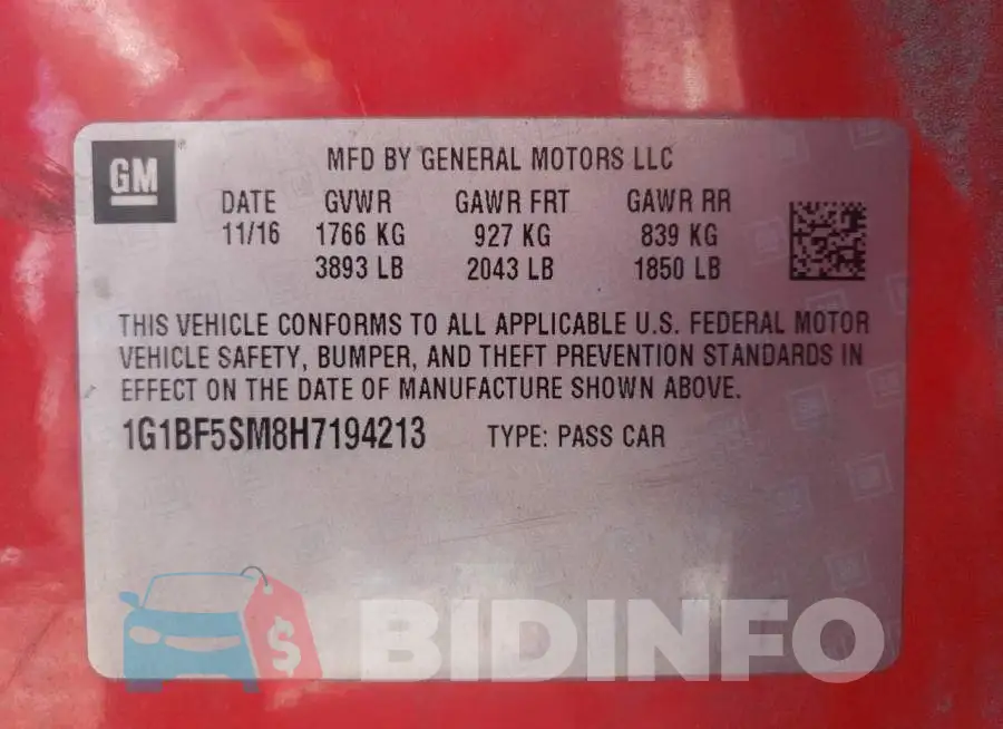 1G1BF5SM8H7194213 Photo# 12