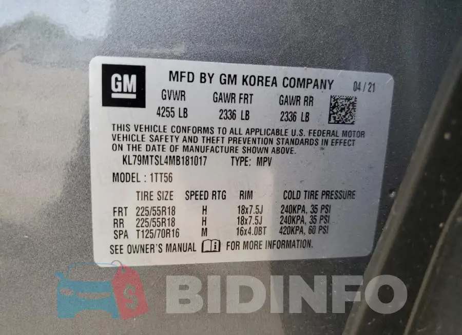 KL79MTSL4MB181017 Photo# 14