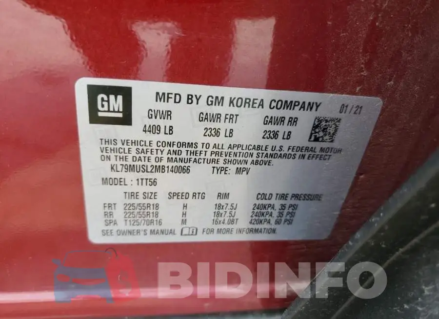 KL79MUSL2MB140066 Photo# 12