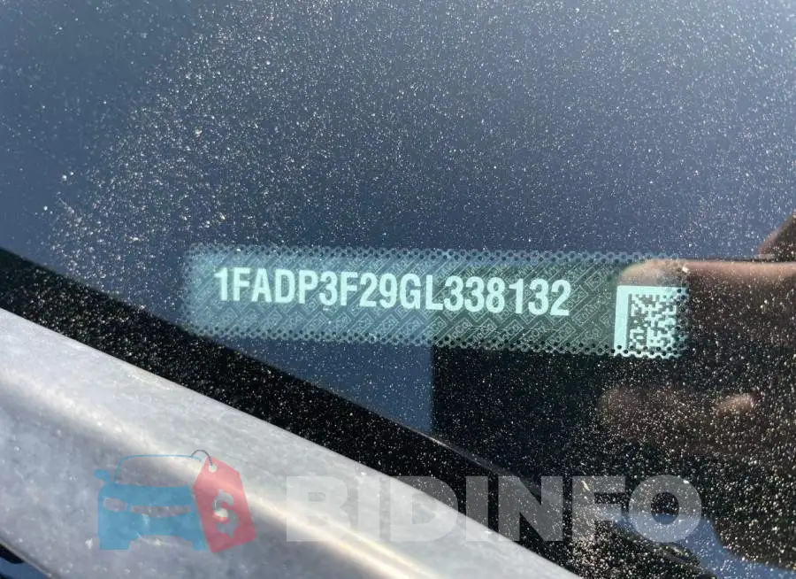 1FADP3F29GL338132 Photo# 10