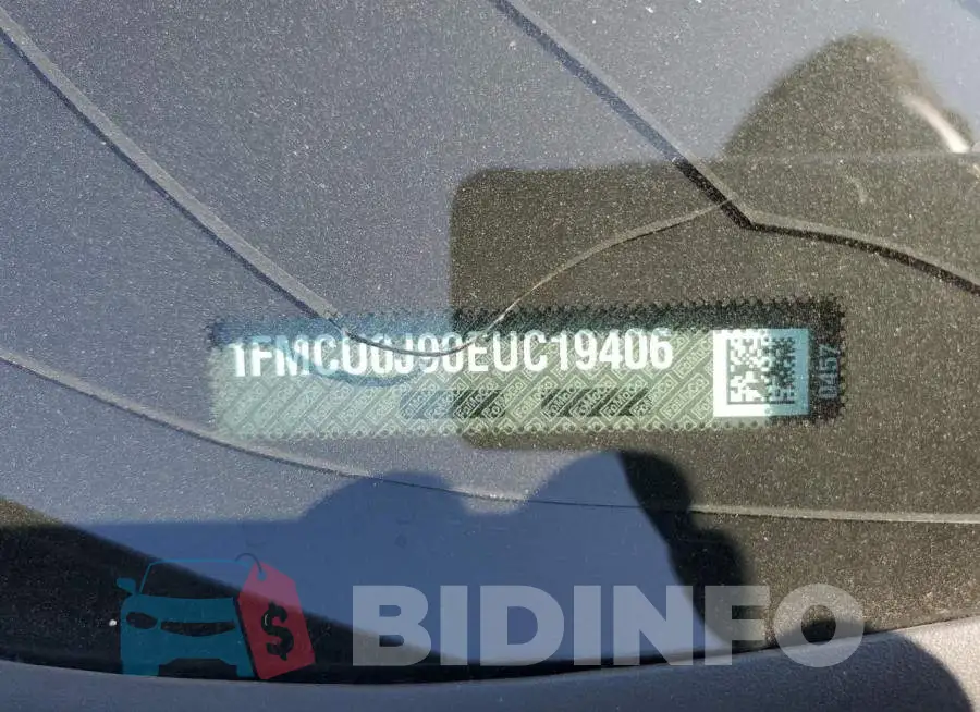 1FMCU0J90EUC19406 Photo# 12