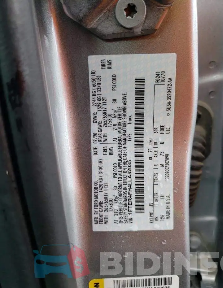 1FTER4FH4LLA62035 Photo# 12