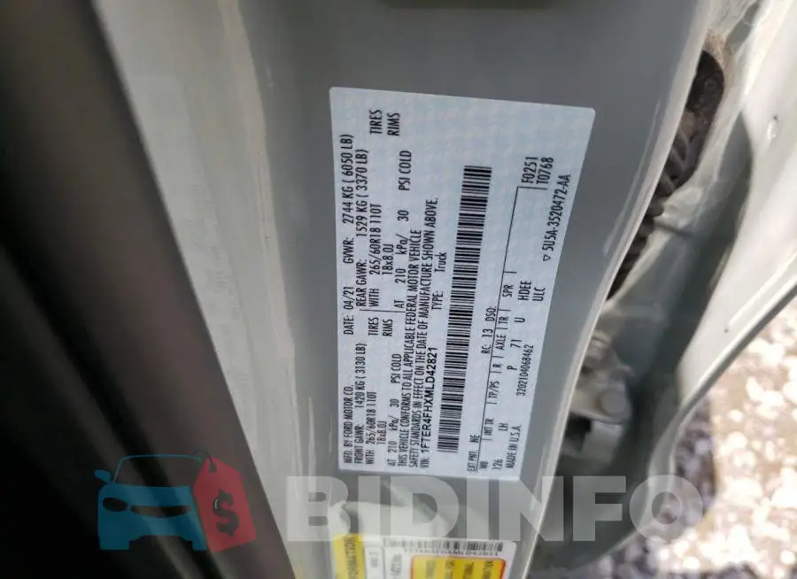 1FTER4FHXMLD42821 Photo# 12
