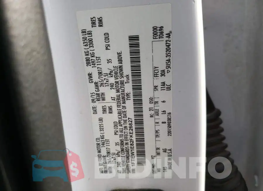 1FTEW1E82FKE26827 Photo# 12