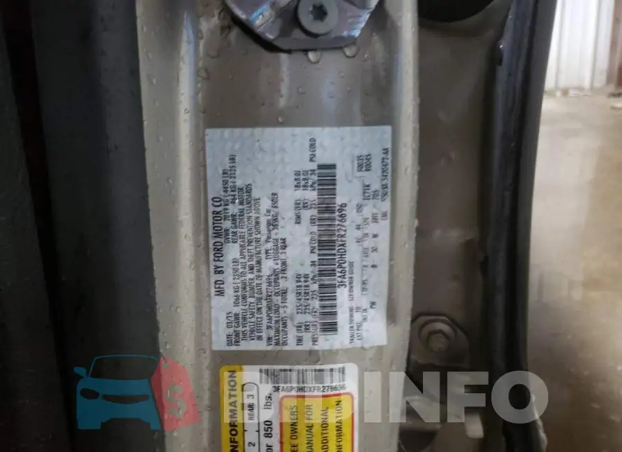 3FA6P0HDXFR276696 Photo# 12
