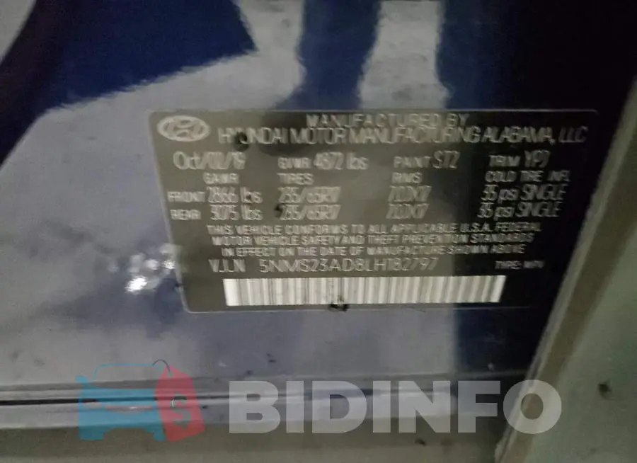 5NMS23AD8LH182797 Photo# 14