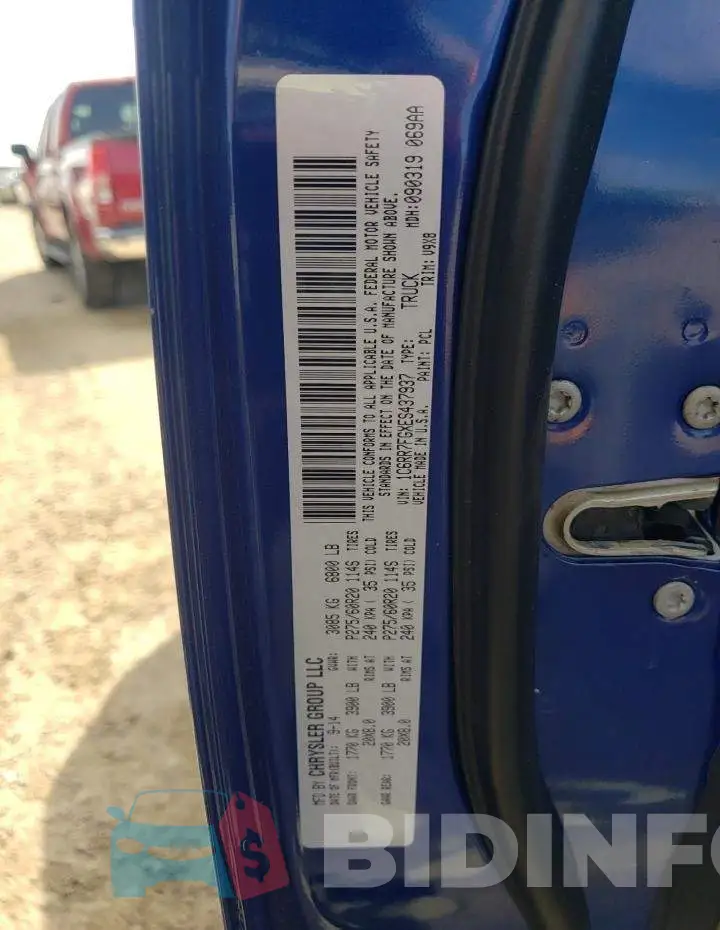 1C6RR7FGXES437937 Photo# 10