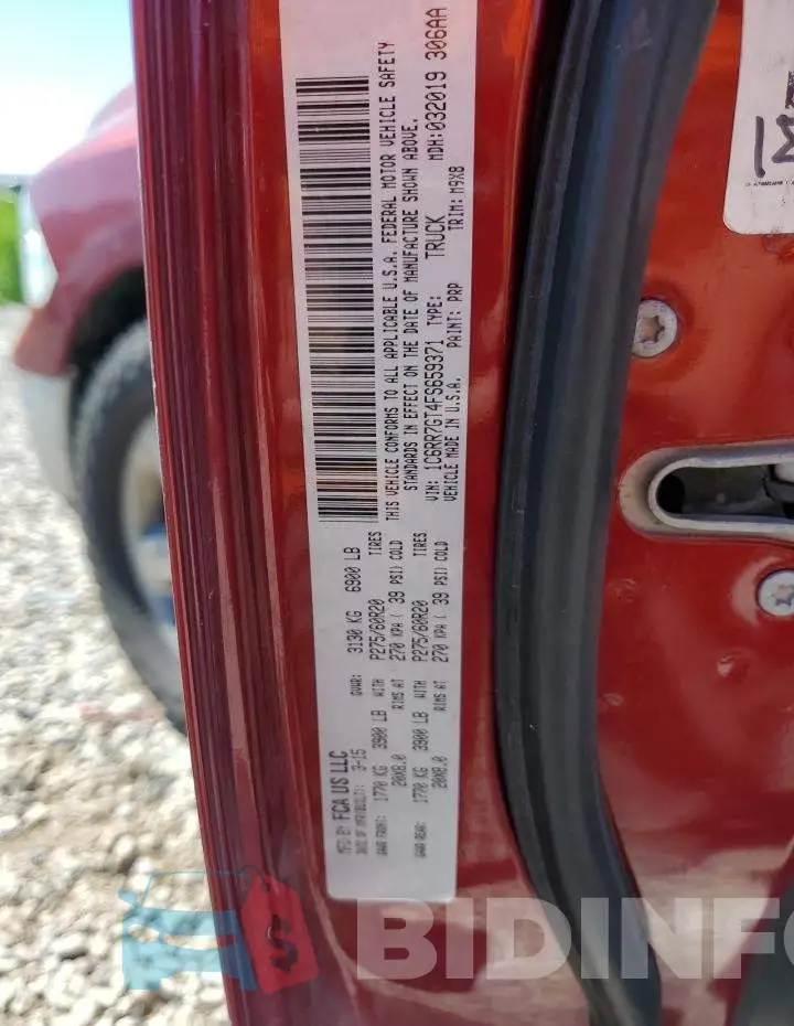 1C6RR7GT4FS659371 Photo# 12