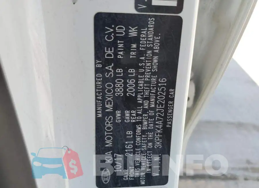 3KPFK4A72JE202516 Photo# 12