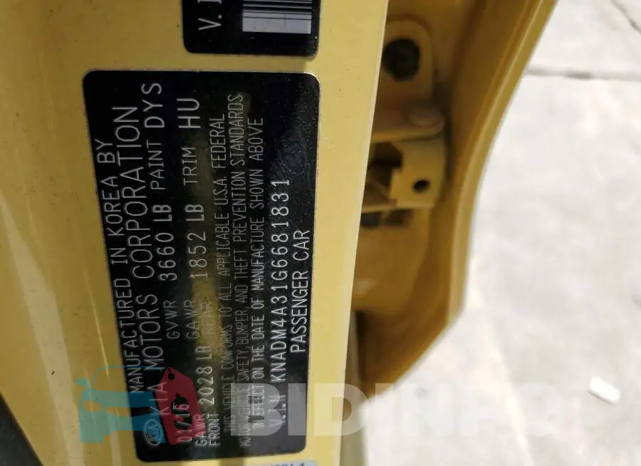 KNADM4A31G6681831 Photo# 12