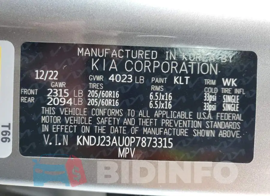 KNDJ23AU0P7873315 Photo# 12