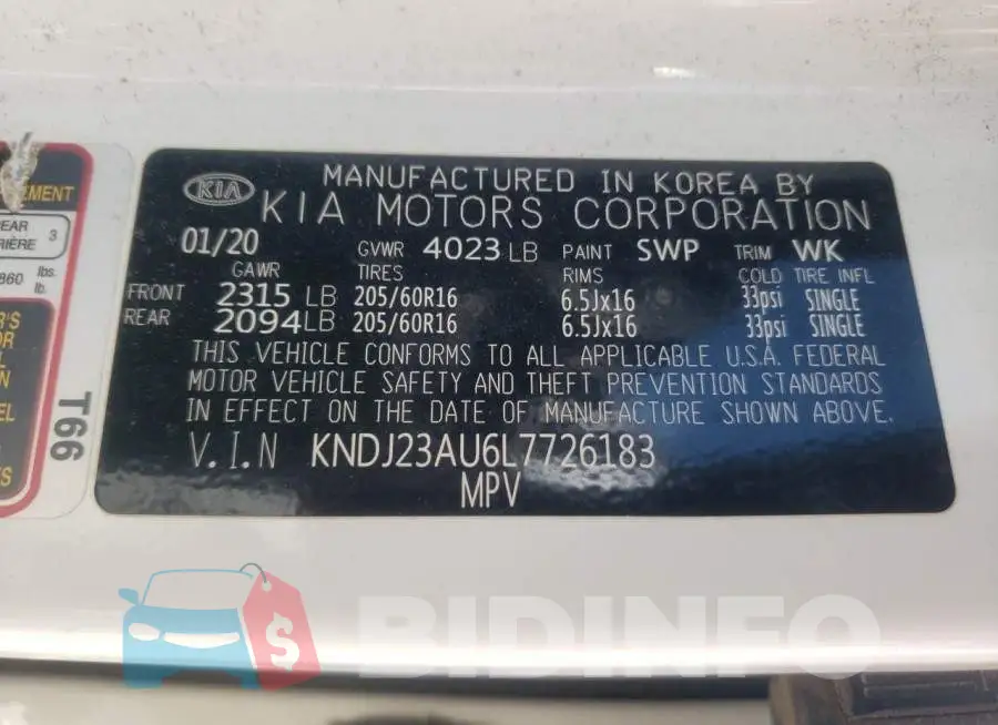KNDJ23AU6L7726183 Photo# 12