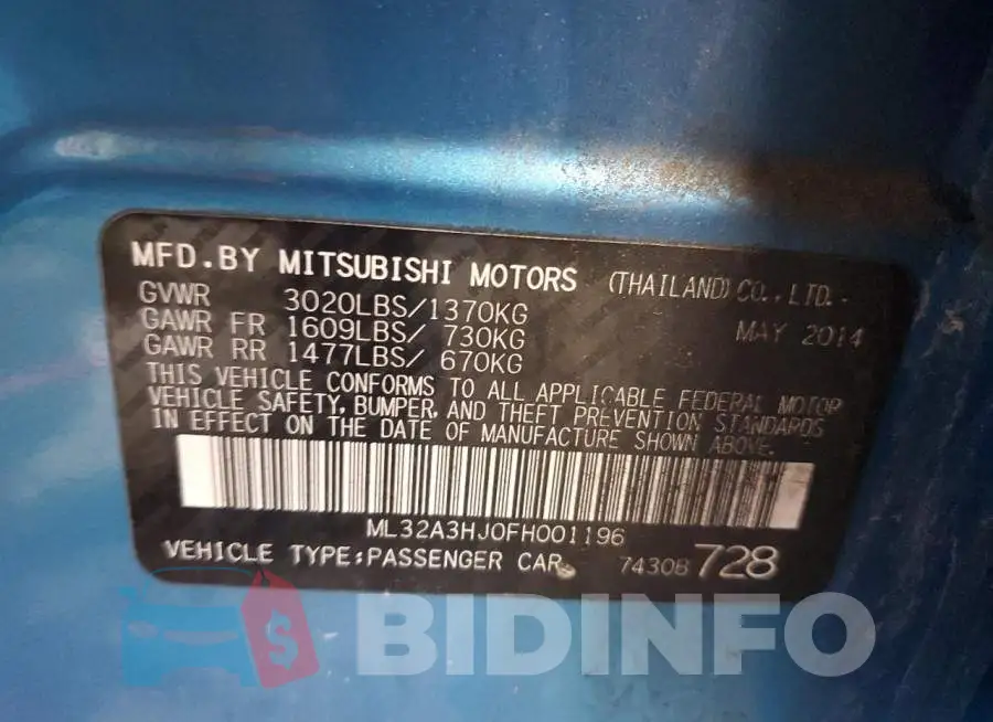ML32A3HJ0FH001196 Photo# 12