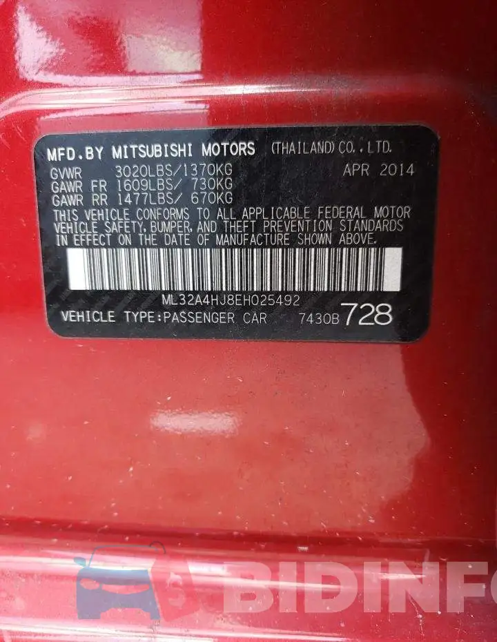 ML32A4HJ8EH025492 Photo# 12