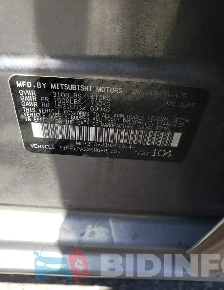 ML32F3FJ3HHF10144 Photo# 13