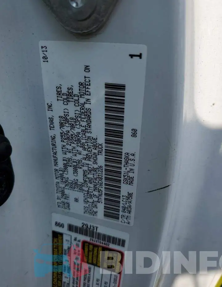 5TFNU5F16EX031226 Photo# 12