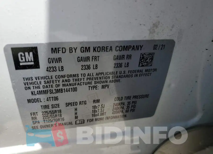 KL4MMFSL3MB144100 Photo# 13