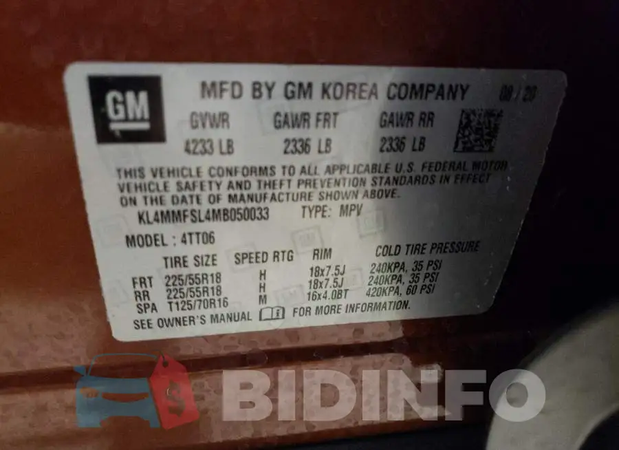 KL4MMFSL4MB050033 Photo# 12
