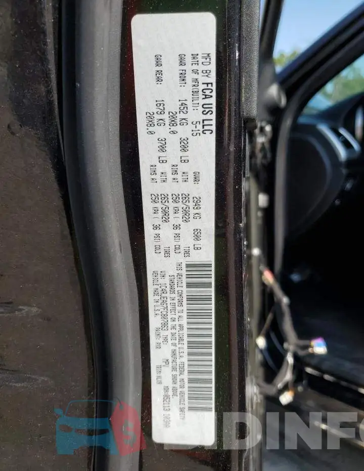 1C4RJEAG7FC807863 Photo# 14