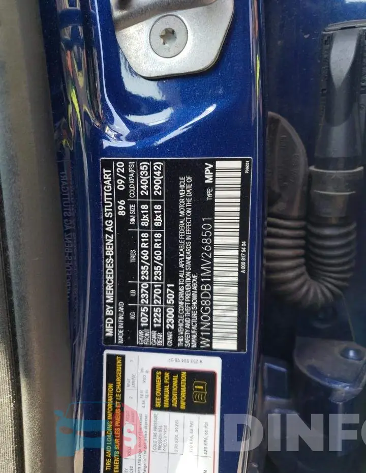 W1N0G8DB1MV268501 Photo# 14
